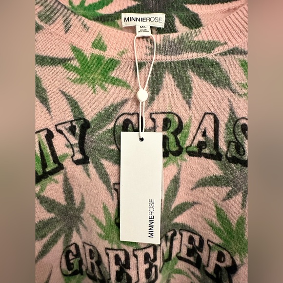 NWT Minnie Rose Cashmere Sweater - Picture 4 of 5